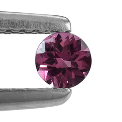 RUBELLITE CHECKER CUT ROUND 3.50MM 0.16 Cts.