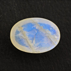 RAINBOW MOONSTONE OVAL CAB (SEMI CLOUDY) 14X10MM 5.54 Cts.