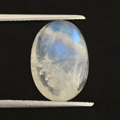 RAINBOW MOONSTONE OVAL CAB (SEMI CLOUDY) 14X10MM 5.54 Cts.