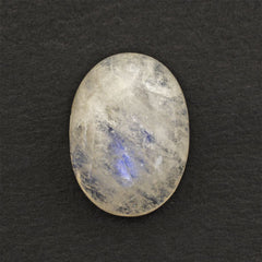 RAINBOW MOONSTONE OVAL CAB (CLOUDY) 16X12MM 8.35 Cts.
