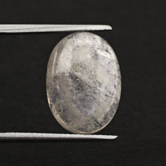 RAINBOW MOONSTONE OVAL CAB (CLOUDY) 16X12MM 8.35 Cts.