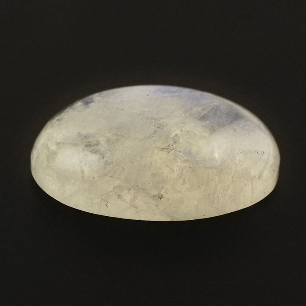 RAINBOW MOONSTONE OVAL CAB  (CLOUDY) 14X10MM 4.94 Cts.