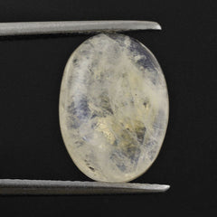 RAINBOW MOONSTONE OVAL CAB  (CLOUDY) 14X10MM 4.94 Cts.