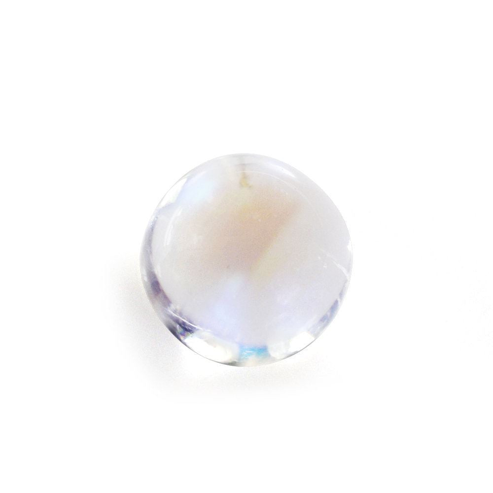 RAINBOW MOONSTONE ROUND CAB 5MM 0.56 Cts.