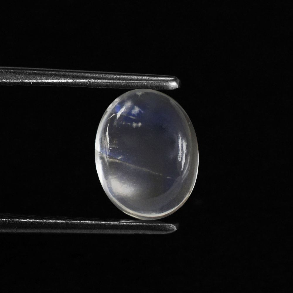 RAINBOW MOONSTONE (AFRICAN) OVAL CAB 9X7MM 1.86 Cts.