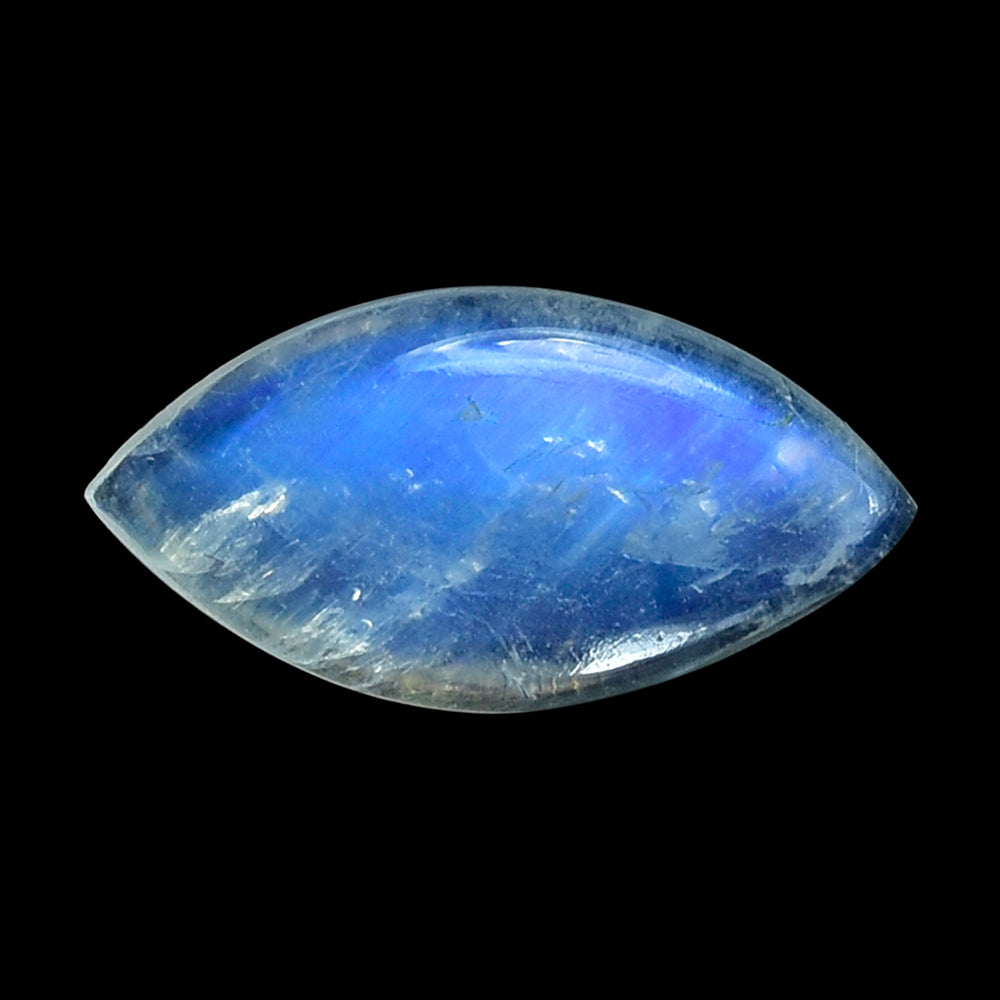 RAINBOW MOONSTONEMARQUISE CAB (SEMI CLOUDY) 12X6MM 1.22 Cts.