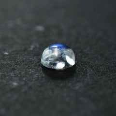 RAINBOW MOONSTONE PLAIN ROUND CAB (CLEAN) 4X4MM 0.31 Cts.
