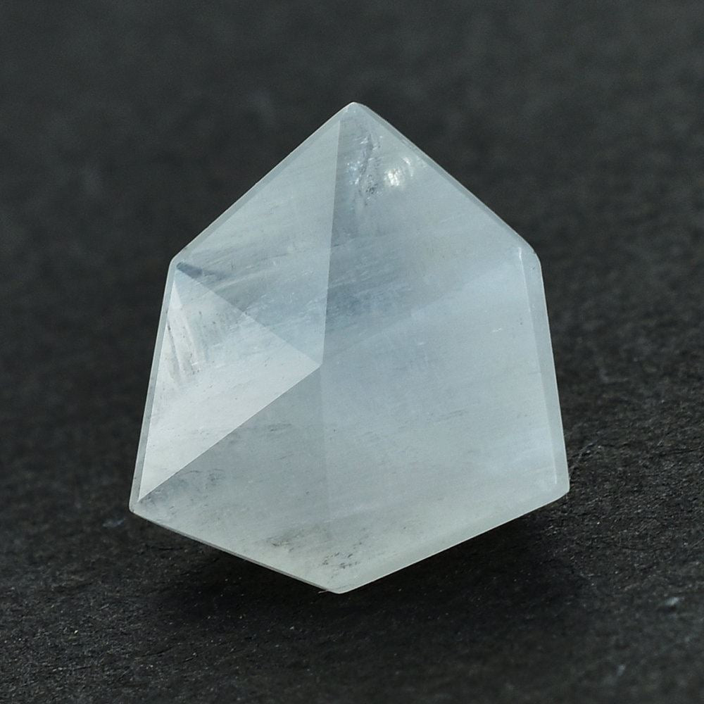 RAINBOW MOONSTONE FANCY TRILLION (CLOUDY) 12X12MM 4.80 Cts.