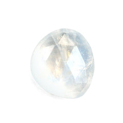 RAINBOW MOONSTONE ROSE CUT TRILLIONISH 10X9MM 2.55 Cts.