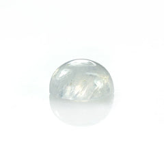 MOONSTONE RAINBOW PLAIN ROUND CAB (SEMI CLOUDY) (BLUE SHINE) 7.00 MM 1.4 Cts.