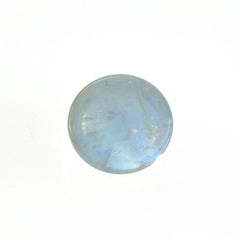 MOONSTONE RAINBOW PLAIN ROUND CAB (SEMI CLOUDY) (BLUE SHINE) 7.00 MM 1.4 Cts.