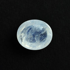 RAINBOW MOONSTONE PLAIN OVAL CAB (SEMI CLOUDY)(HI) 14.00X12.00 MM 7.54 Cts.