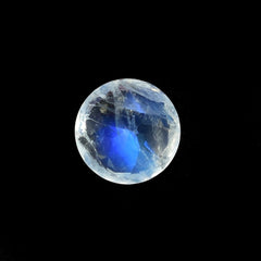 RAINBOW MOONSTONE CUT ROUND (TRASPARENT)(NICE BLUE SHINE) 5.00X5.00 MM 0.48 Cts.