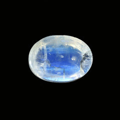 RAINBOW MOONSTONE PLAIN OVAL CAB (SEMI CLOUDY) 8.00X6.00 MM 1.37 Cts.