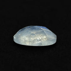 RAINBOW MOONSTONE CHECKER CUT OVAL CAB (SEMI CLOUDY) 6.00X4.00 MM 0.41 Cts.
