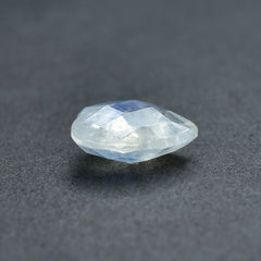 RAINBOW MOONSTONE CHECKER BRIOLETTE HEART (SEMI CLOUDY)(NICE BLUE SHINE) 10.00X10.00 MM 2.76 Cts.