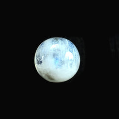 RAINBOW MOONSTONE PLAIN ROUND CAB (CLOUDY) 6.00X6.00 MM 0.93 Cts.