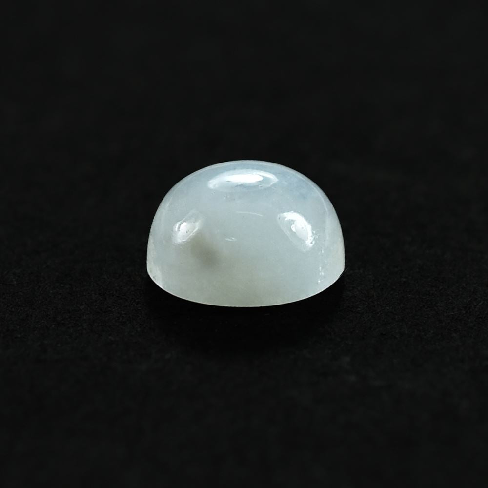 RAINBOW MOONSTONE PLAIN ROUND CAB (CLOUDY) 6.00X6.00 MM 0.93 Cts.