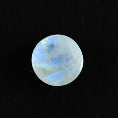 RAINBOW MOONSTONE PLAIN ROUND CAB (CLOUDY) 6.00X6.00 MM 0.93 Cts.