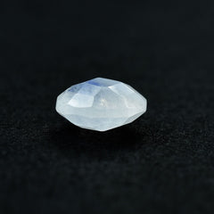 RAINBOW MOONSTONE CHECKER CUT ROUND CAB (CLOUDY) 7.00X7.00 MM 1.19 Cts.