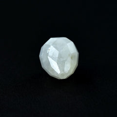 RAINBOW MOONSTONE CHECKER CUT FACETED DROP (CLOUDY)(H/D-1.00MM) 14.00X10.00 MM 8.69 Cts.