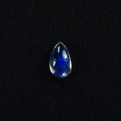 RAINBOW MOONSTONE PEAR CAB (CLEAN/VSI) 5.00X3.00 MM 0.18 Cts.