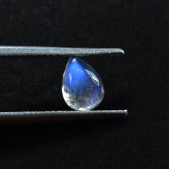 RAINBOW MOONSTONE PEAR CAB (CLEAN/VSI) 7.00X5.00 MM 0.63 Cts.