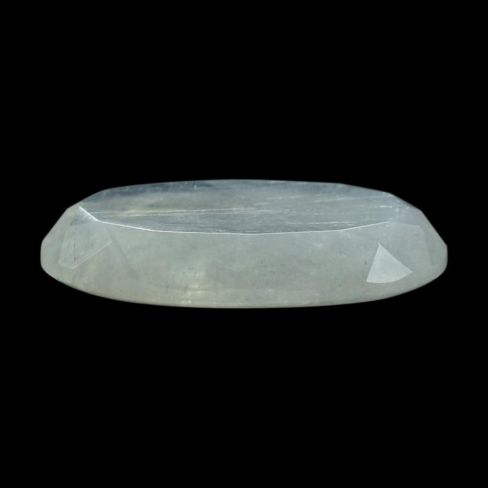 RAINBOW MOONSTONE TABLE CUT OVAL CAB (CLOUDY) 27.00X20.00 MM 24.58 Cts.