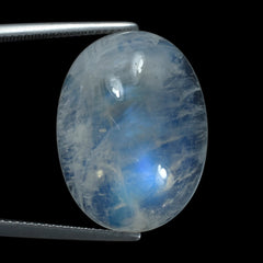 RAINBOW MOONSTONE OVAL CAB (SEMI CLOUDY) 24.00X18.00 MM 26.23 Cts.