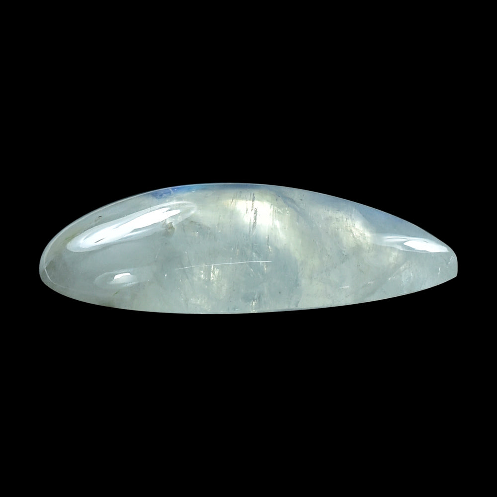 RAINBOW MOONSTONE PEAR CAB (CLOUDY) 39.00X26.00 MM 60.60 Cts.