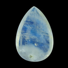 RAINBOW MOONSTONE PEAR CAB (CLOUDY) 39.00X26.00 MM 60.60 Cts.