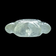 RAINBOW MOONSTONE CARVING FISH (FULL DRILL)(CLOUDY) 13.50X15.50 MM 6.68 Cts.