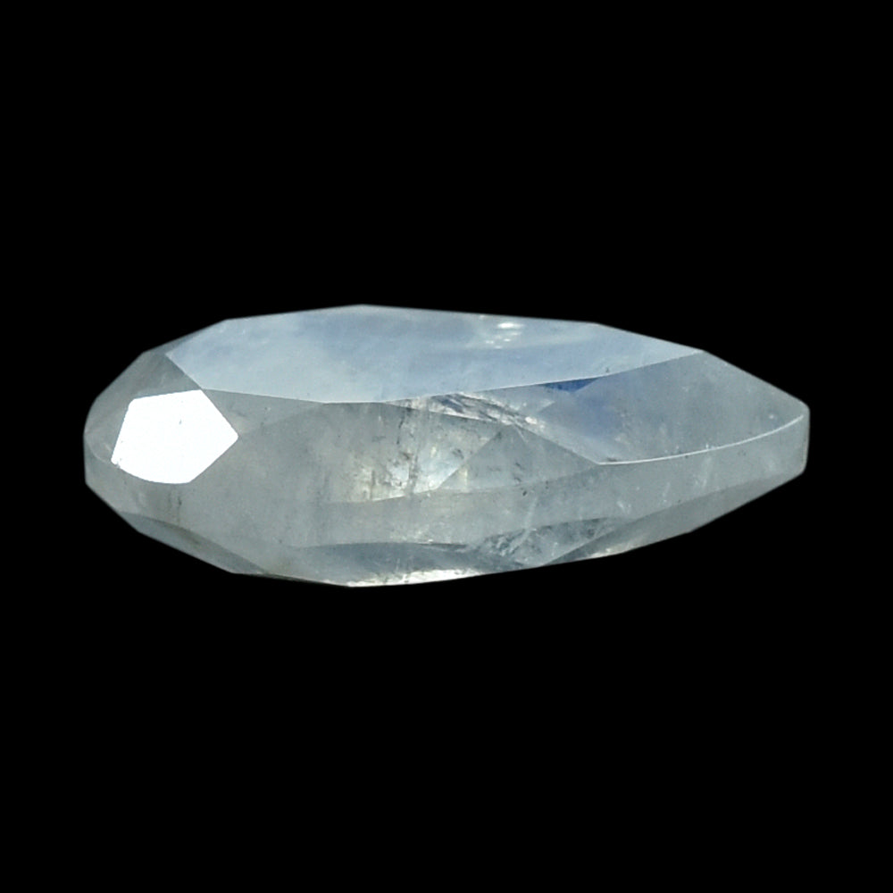 RAINBOW MOONSTONE BOTH SIDE TABLE CUT PEAR (SEMI CLOUDY) 12.00X8.00 MM 2.36 Cts.