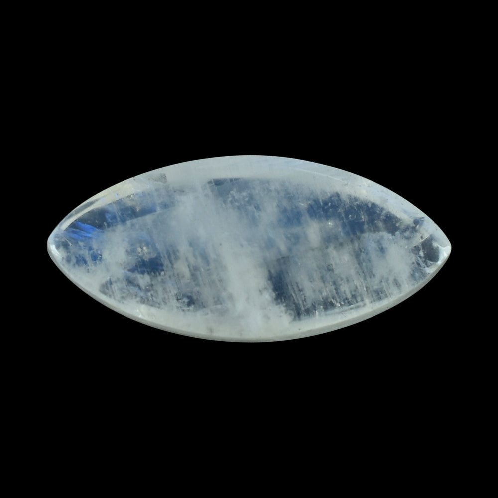 RAINBOW MOONSTONE MARQUISE CAB (CLOUDY) 22.00X10.00 MM 9.27 Cts.