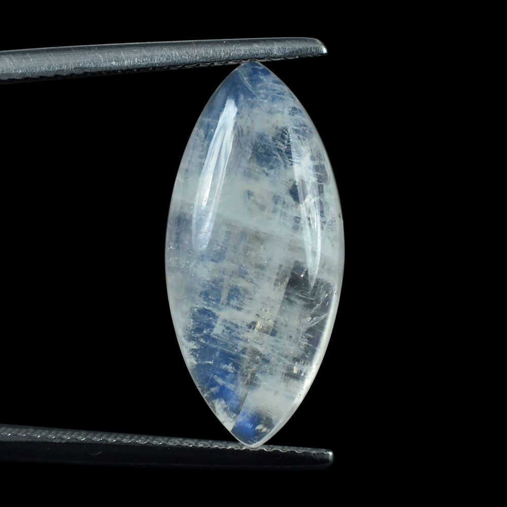 RAINBOW MOONSTONE MARQUISE CAB (CLOUDY) 22.00X10.00 MM 9.27 Cts.