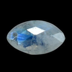 RAINBOW MOONSTONE BRIOLETTE MARQUISE TWO DRILL (CLOUDY) 10.00X6.00 MM 1.43 Cts.