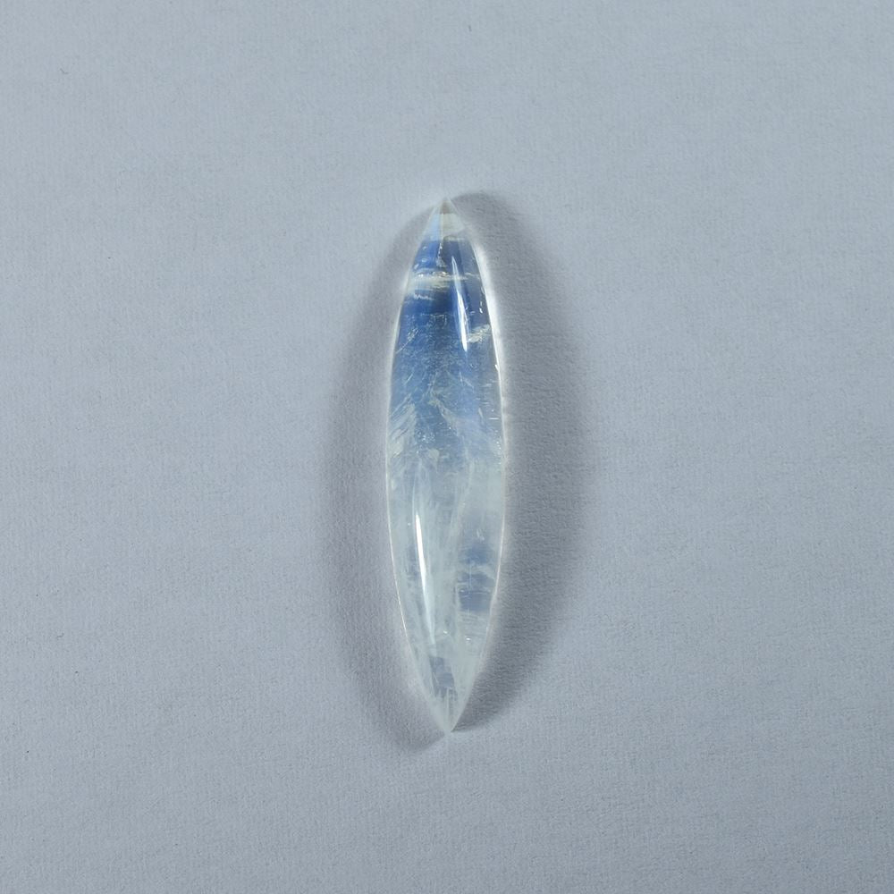 RAINBOW MOONSTONE CAB MARQUISE (SEMI CLOUDY) 32.00X7.00 MM 9.00 Cts.