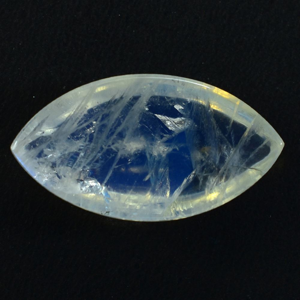 RAINBOW MOONSTONE CAB MARQUISE (SEMI CLOUDY) 26.00X14.00 MM 19.20 Cts.