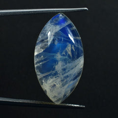 RAINBOW MOONSTONE CAB MARQUISE (SEMI CLOUDY) 26.00X14.00 MM 19.20 Cts.