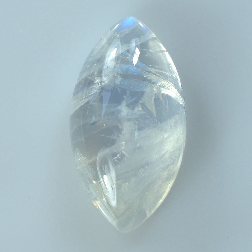 RAINBOW MOONSTONE CAB MARQUISE (SEMI CLOUDY) 26.00X14.00 MM 19.20 Cts.