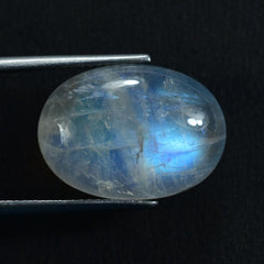 RAINBOW MOONSTONE OVAL CAB (CLOUDY) 18.00X13.00 MM 8.63 Cts.