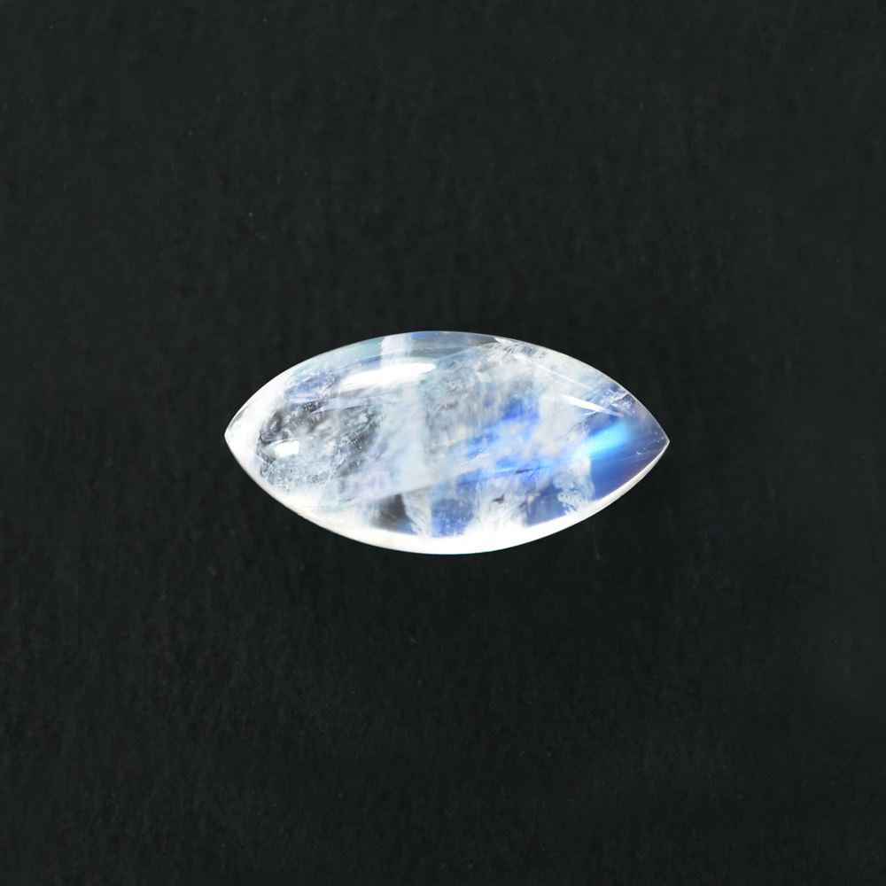RAINBOW MOONSTONE CAB MARQUISE (SEMI CLOUDY) 10.00X5.00 MM 1.12 Cts.