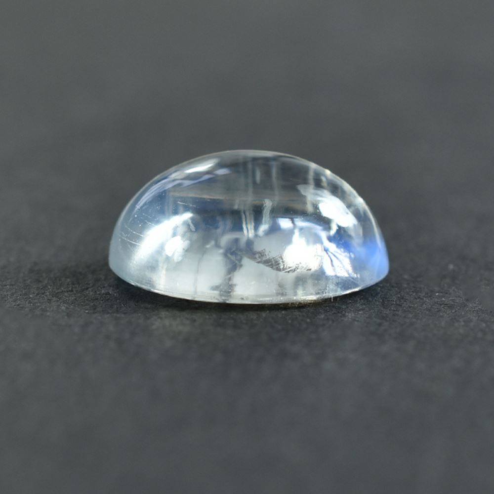 RAINBOW MOONSTONE OVAL CAB (SEMI CLOUDY) 12.00X10.00 MM 4.31 Cts.