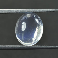 RAINBOW MOONSTONE OVAL CAB (SEMI CLOUDY) 12.00X10.00 MM 4.31 Cts.