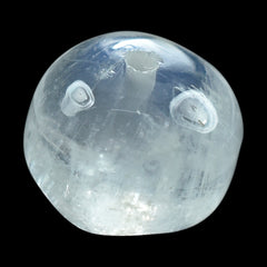 RAINBOW MOONSTONE BALL BEADS (SEMI-CLOUDY) (HALF DRILL) 7.00X6.50 MM 2.32 Cts.