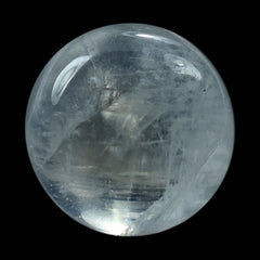 RAINBOW MOONSTONE BALL BEADS (SEMI-CLOUDY) (HALF DRILL) 7.00X6.50 MM 2.32 Cts.