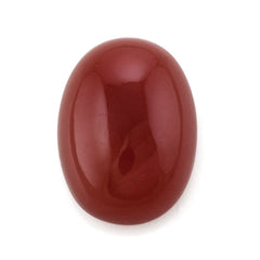 RED ONYX OVAL CAB 18X13MM 12.44 Cts.