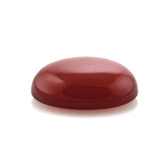 RED ONYX OVAL CAB 12X10MM 3.65 Cts.