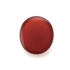 RED ONYX OVAL CAB 12X10MM 3.65 Cts.