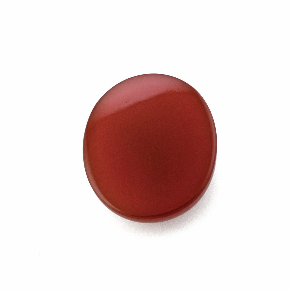 RED ONYX OVAL CAB 12X10MM 3.78 Cts.